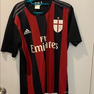 Ac Milan warm up jersey